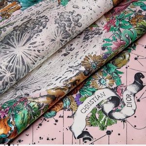 Dior silk scarf authentic 100%